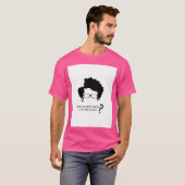 彼の最も有名なフレーズが混ざっている Tシャツ (正面フル)