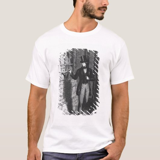 彼の最初文学を置くDickens Tシャツ (正面)