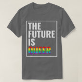 彼の未来は同性愛者ゲイプライドLGBギフト Tシャツ (デザイン正面)