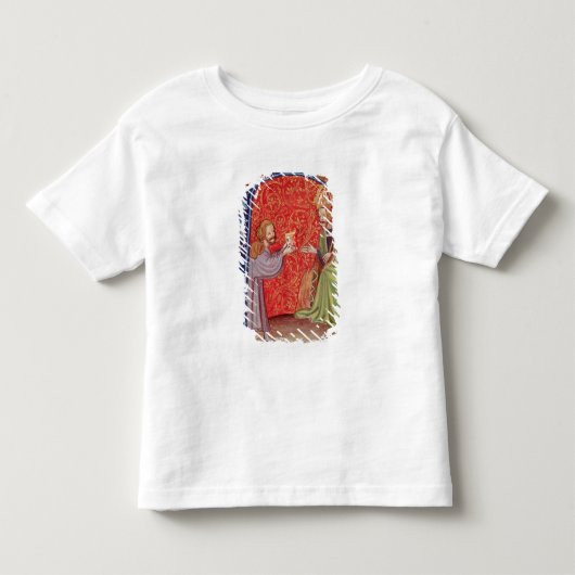 彼の本を提供している作家 トドラーTシャツ (正面)