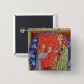 彼の本を提供している作家 缶バッジ (正面&裏面)