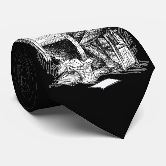 彼の机のScrooge ネクタイ (ロール)