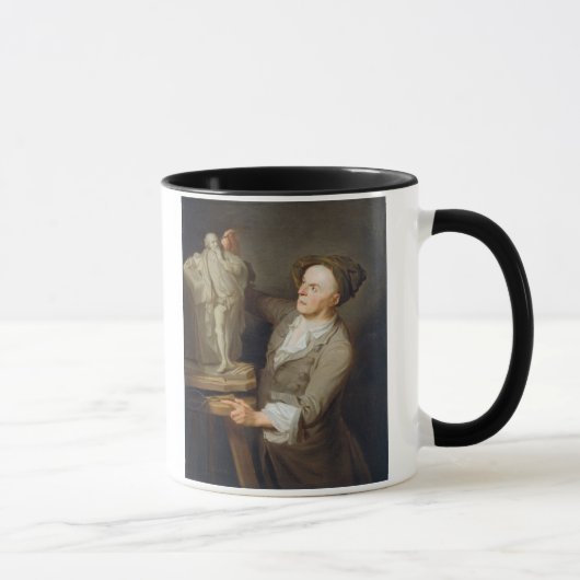 彼の模倣しているルイFrancois Roubiliac (1695-1762年) マグカップ (右)