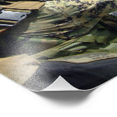 彼の武器を調整している米国海軍 フォトプリント            (角)