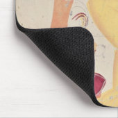 彼の死を免れない愛の神Krishna、Radha マウスパッド (コーナー)