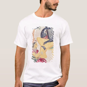 彼の死を免れない愛の神Krishna、Radha Tシャツ