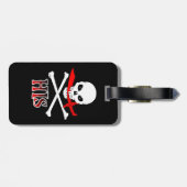 彼の海賊 ラゲッジタグ (裏面横)