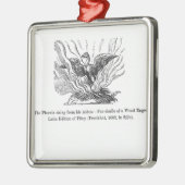 彼の灰から上がるフェニックス メタルオーナメント (左)