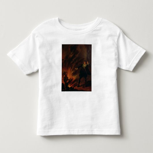 彼の父のハムレットそして幽霊 トドラーTシャツ (正面)