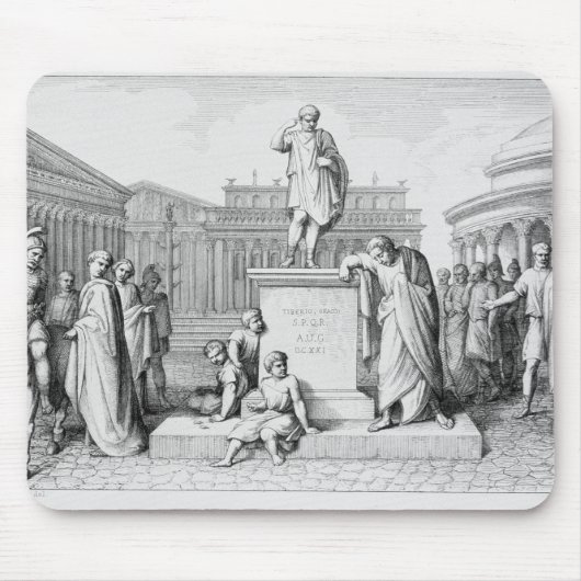 彼の父の前に泣くGaius Gracchus マウスパッド (正面)