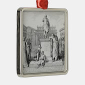 彼の父の前に泣くGaius Gracchus メタルオーナメント (右)