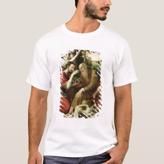 彼の父の盲目1563年を治しているトビアス Tシャツ (正面)