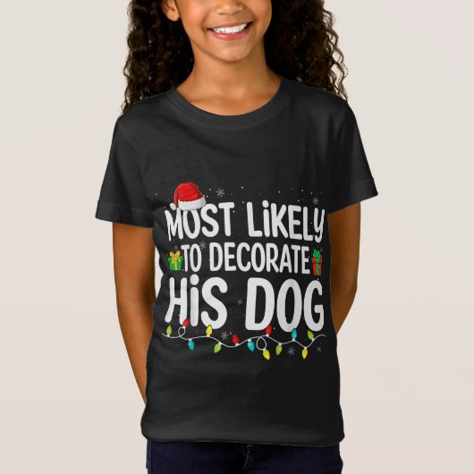 彼の犬の愛飾者のキリストに最もおもしろい近い Tシャツ (正面)