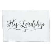 「彼の王と彼女の淑女」 枕カバー (正面左)