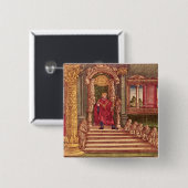 彼の王位のSolomon、第1版王 缶バッジ (正面&裏面)