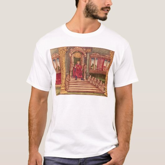 彼の王位のSolomon、第1版王 Tシャツ (正面)