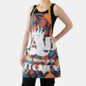 彼の王室の熱さ：幾何学的パパ エプロン (インサイチュ)