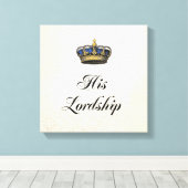 彼の王 キャンバスプリント (インサイチュ (ウッドフロア))