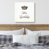 彼の王 キャンバスプリント (インサイチュ (寝室))