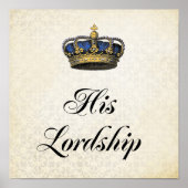 彼の王 ポスター (正面)