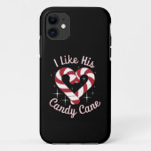 彼の甘い甘いカップルのマッおもしろいチングが好き Case-Mate iPhoneケース (裏面)