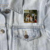 彼の甥を持つNapoleon Bonaparteのポートレート 缶バッジ (インサイチュ)