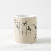 彼の目のマグの下 コーヒーマグカップ (中央)