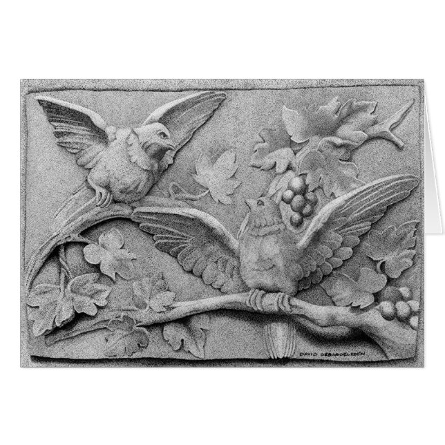 彼の目はすずめにあります (正面横)