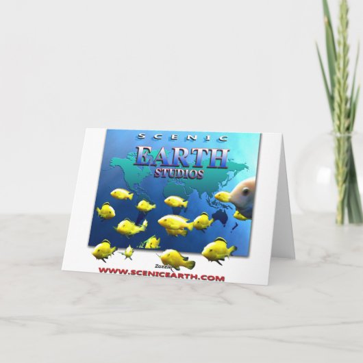 彼の目はすずめのキリスト教の挨拶状にあります カード (裏面)