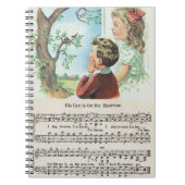 彼の目はすずめのノートにあります ノートブック (正面)