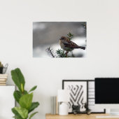 彼の目はスズメだ ポスター (ホームオフィス)