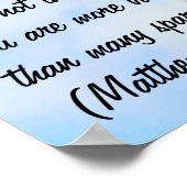 彼の目はスズメだ ポスター (角)