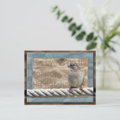 彼の目はスズメだ ポストカード (スタンド正面)