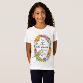 彼の目はスパロウ・ガールズのTシャツだ Tシャツ (正面フル)