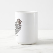 彼の目はスパロー上にある – コーヒーマグ – 15oz. コーヒーマグカップ (中央)