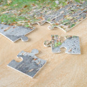 彼の睾丸を舐めるBullのおもしろいなバイソン ジグソーパズル (側面)