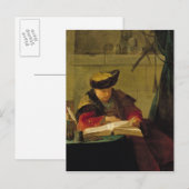 彼の研究室の化学者 ポストカード (正面/裏面)