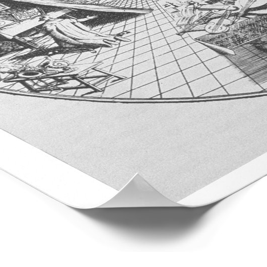 彼の研究室の錬金術師、「アンフィシアター」から ポスター (角)