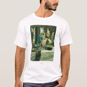 彼の管からの人の喫煙の眺め Tシャツ