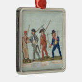 彼の管をつけるCulotte Sans メタルオーナメント (右)