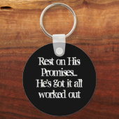 彼の約束を守れ キーホルダー (正面)