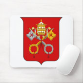 彼の紋章付き外衣バチカン市国 マウスパッド (マウス)