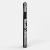 彼の網(b/wのphoを運んでいる漁師のポートレート Case-Mate iPhoneケース (裏面/右)