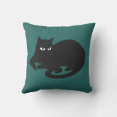 彼の緑の装飾用クッション クッション (裏面)