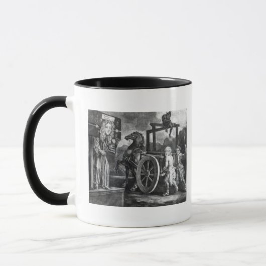 彼の罰の第3日のTitus Oates マグカップ (左)