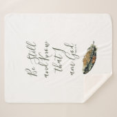 彼の翼の下で，詩篇46 シェルパブランケット (正面(横))