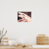 「彼の翼の下」のプリント ポスター (キッチン)