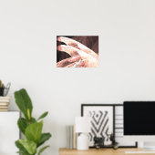 「彼の翼の下」のプリント ポスター (ホームオフィス)