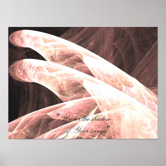 「彼の翼の下」のプリント ポスター (正面)