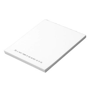 彼の考えハートにおいて彼も ノートパッド